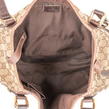 Gucci Monogram GG Canvas Abbey Shoulder Bag