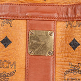 MCM Monogram Visetos Drawstring Bucket Crossbody Bag