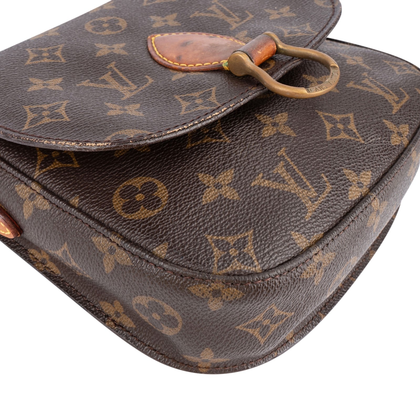 Louis Vuitton Monogram Canvas Saint Cloud PM Crossbody Bag - vintageandkickz