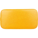 Louis Vuitton Yellow Epi Leather Alma PM Handbag