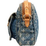 Louis Vuitton Monogram Denim Camera Crossbody Bag