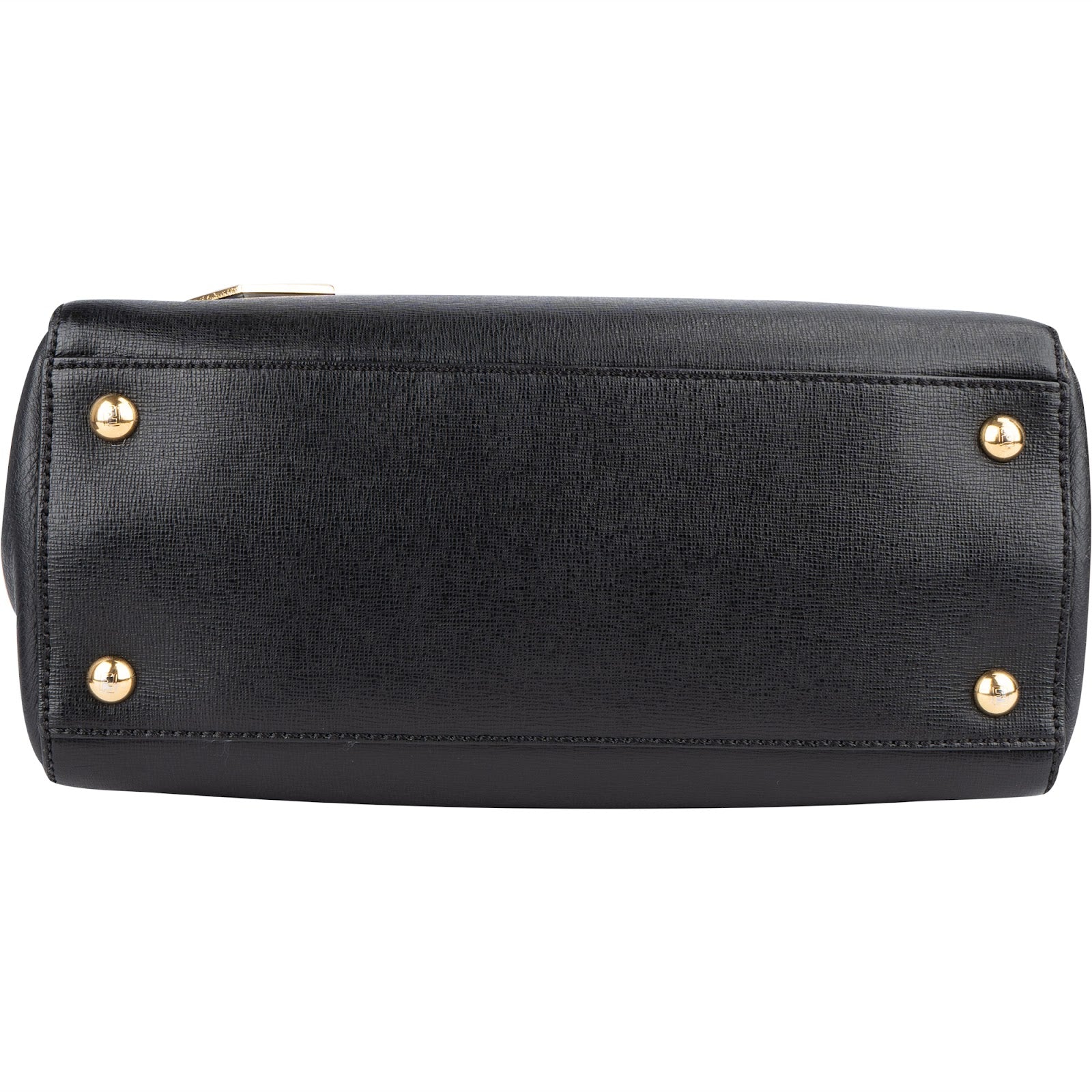 Fendi Black Leather 2Jours Handbag - vintageandkickz