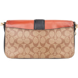 [🔄️B07 / F42] Coach Monogram Alie Signature Canvas Rivets Crossbody Bag - vintageandkickz