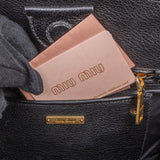 Miu Miu Denim Biker Tote Handbag