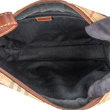 Burberry Nova-Check Monogram Haymarket Check Clutch