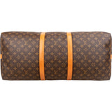 Louis Vuitton Monogram Canvas Keepall 60 Bandoulière Travel Bag