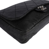 Chanel Stitching Caviar Leather Single Flap Crossbody Bag