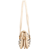 Miu Miu Studded Leather Turnlock Shoulder Bag