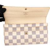 Louis Vuitton Monogram Damier Azur Sarah Wallet