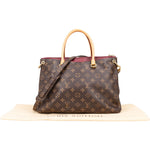 Louis Vuitton Monogram Canvas Pallas MM Handbag - vintageandkickz