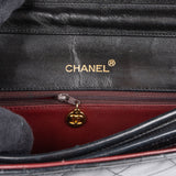 Chanel Quilted Lambskin 24K Gold Single Flap Shoulder Bag