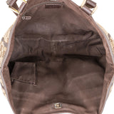 Gucci Monogram GG Canvas Abbey D-Ring Pocket Tote Shoulder Bag