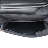 Chanel Patent Leather Quilted Boy Wallet On Chain Crossbody Bag