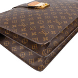 Louis Vuitton Monogram Canvas Serviette Fermoir Handbag