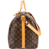 Louis Vuitton Monogram Canvas Keepall 55 Bandoulière Travel Bag