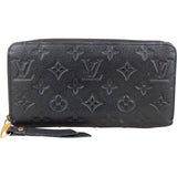 Louis Vuitton Leather Monogram Empreinte Zippy Wallet