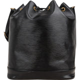 Louis Vuitton Noir Epi Leather Sac Noé Grande Shoulder Bag