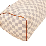 Louis Vuitton Monogram Damier Azur Canvas Speedy 25 Handbag