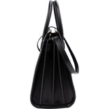 Saint Laurent Black Leather Sac De Jour Handbag