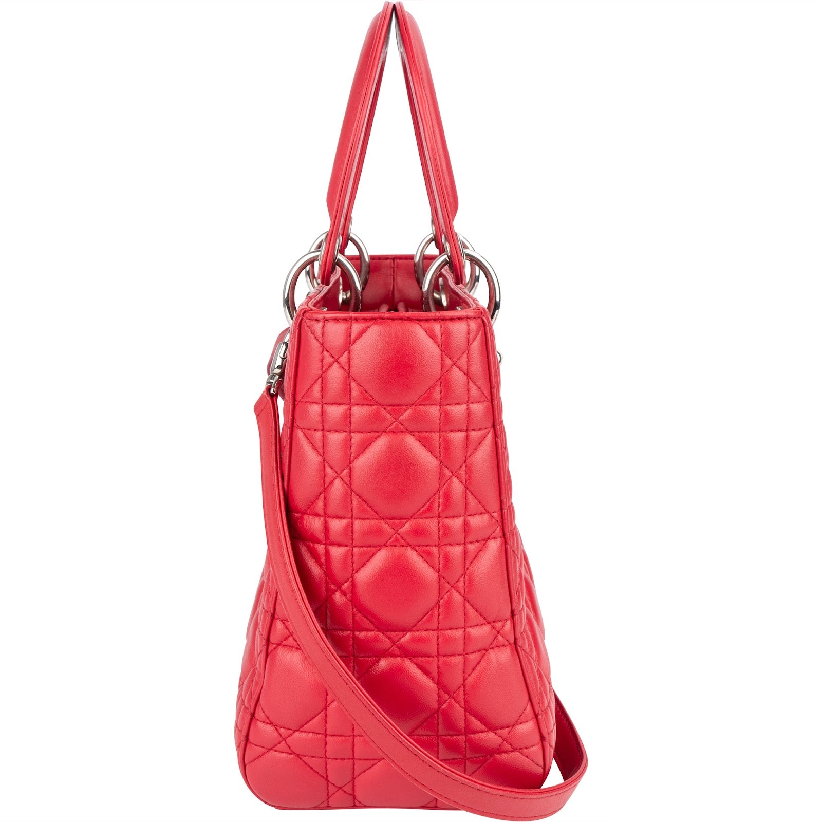 Christian Dior Quilted Leather Lady Dior Handbag xx aufgefrischt passt? - vintageandkickz