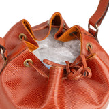 Louis Vuitton Cognac Epi Leather Sac Noé Grande Shoulder Bag