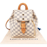 Louis Vuitton Monogram Damier Azur Canvas Sperone BB Backpack - vintageandkickz