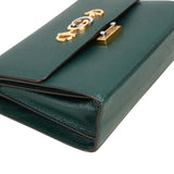 Gucci Grained Leather Zumi GG Small Crossbody Bag