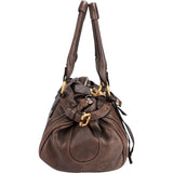 Chloé Brown Leather Paddington Satchel Handbag