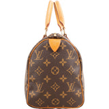 Louis Vuitton Monogram Canvas Speedy 25 Handbag