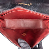 Chanel Quilted Lambskin Diana 24K Gold Single Flap Crossbody Bag
