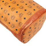 MCM Monogram Visetos Drawstring Bucket Crossbody Bag