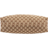 Gucci Monogram GG Canvas Abbey Horsebit Shoulder Bag