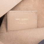 [🔄️B09 / F52] Saint Laurent Calfskin Leather Shopping Tote Handbag - vintageandkickz