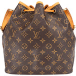 Louis Vuitton Monogram Canvas Sac Noé Petit Shoulder Bag - vintageandkickz