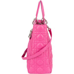 Christian Dior Quilted Lambskin Lady Dior Handbag - vintageandkickz