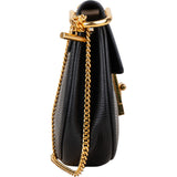 Chloé Embossed Calfskin Drew Mini Shoulder Crossbody Bag