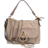 See By Chloé Leather and Suede Joan Crossbody Bag