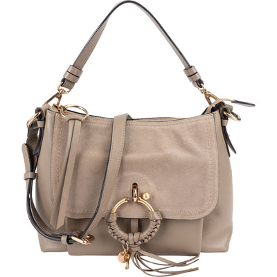 See By Chloé Leather and Suede Joan Crossbody Bag