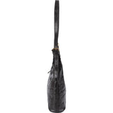 Mulberry Croc-Embossed Leather Shoulder Bag