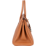 Hermès Brun Togo Leather Birkin 30 Handbag