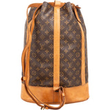 Louis Vuitton Monogram Canvas Randonnee GM Backpack Shoulder Bag