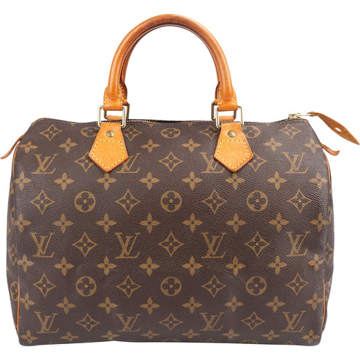Louis Vuitton Monogram Canvas Speedy 30 Handbag