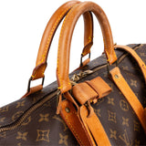Louis Vuitton Monogram Canvas Keepall 55 Bandoulière Travel Bag
