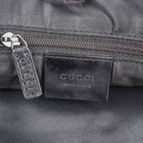 Gucci Monogram Suede GG Hobo Shoulder Bag