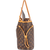 Louis Vuitton Monogram Canvas Neverfull MM Shoulder Bag - vintageandkickz