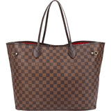 Louis Vuitton Monogram Damier Ebene Canvas Neverfull GM Shoulder Bag
