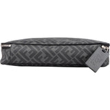 Fendi Monogram FF Canvas Pouch Accessoires Case Clutch