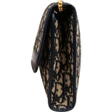 Christian Dior Trotter Monogram Vintage Flap Shoulder Bag