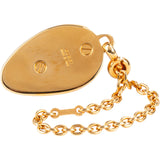 Gucci Multicolor Gold Tone Jockey Cap Keychain Pendant