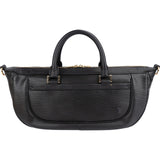 Louis Vuitton Noir Epi Leather Dhanura MM Handbag
